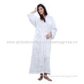 High quality hotel bathrobes with hoodies, OEM orders are welcome